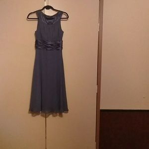 Gray formal dress